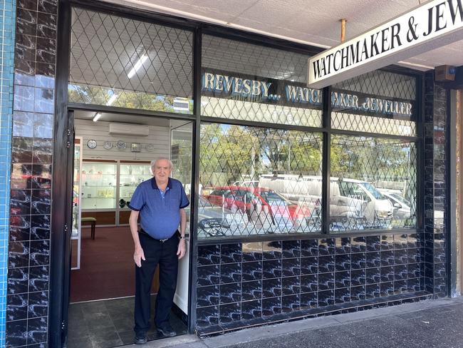 The owner of Revesby Watchmaker and Jeweller Max Garthe is retiring in December.