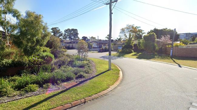 The street where the alleged incident occurred. Picture: Google Maps