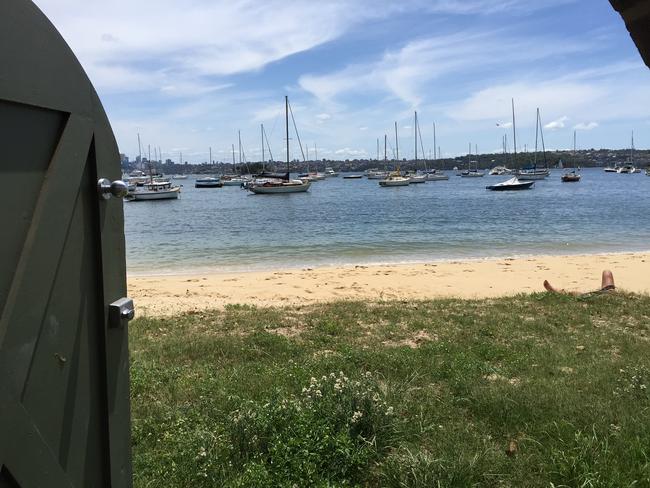 The gate from Elaine opening onto Seven Shillings Beach. Picture: Stephen Nicholls