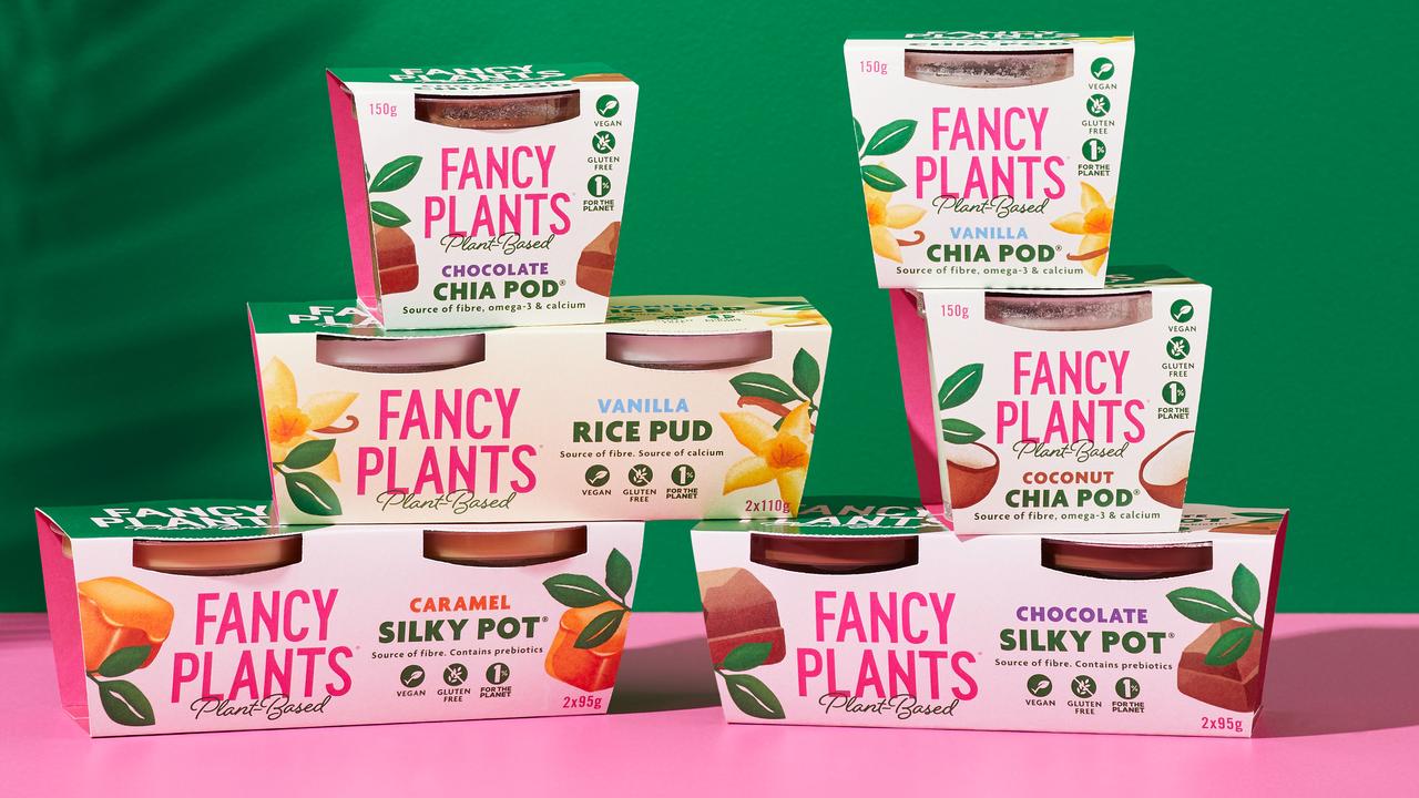 The Fancy Plants product range. Picture: Supplied