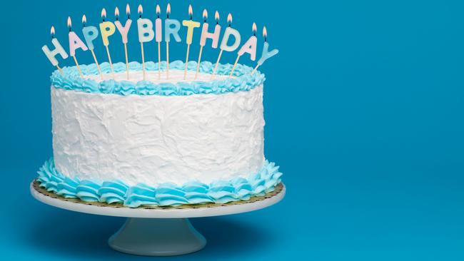 By banishing birthdays we’ll immediately feel younger. Image: iStock