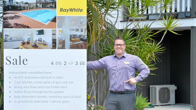 Ray White's Trevor Tippet toured a number of potential home buyers at the weekend. Picture: Ashley Pillhofer