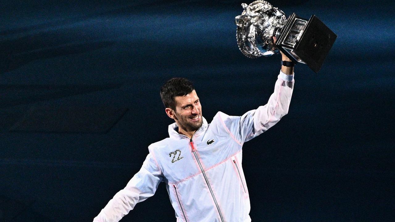 Is Djokovic the GOAT now? (Photo by ANTHONY WALLACE / AFP)