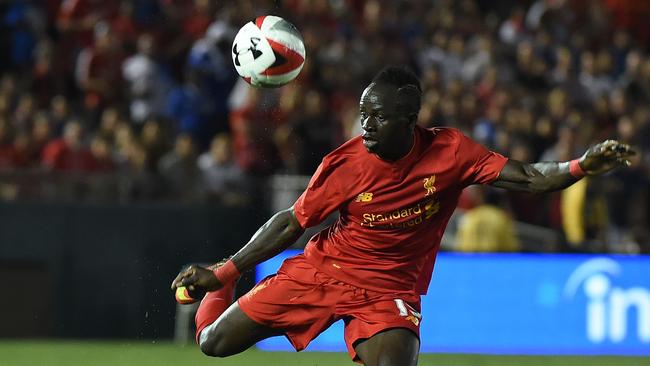 Forward Sadio Mane of Liverpool.