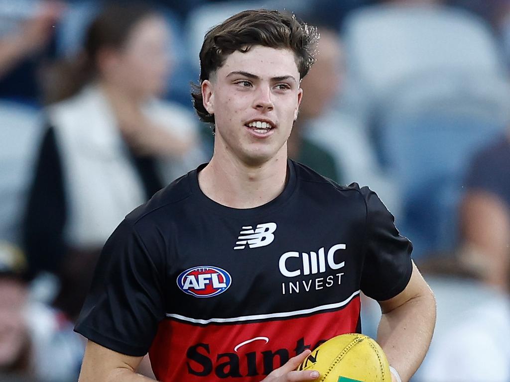 Saints youngster Darcy Wilson. Picture: Michael Willson/AFL Photos via Getty Images