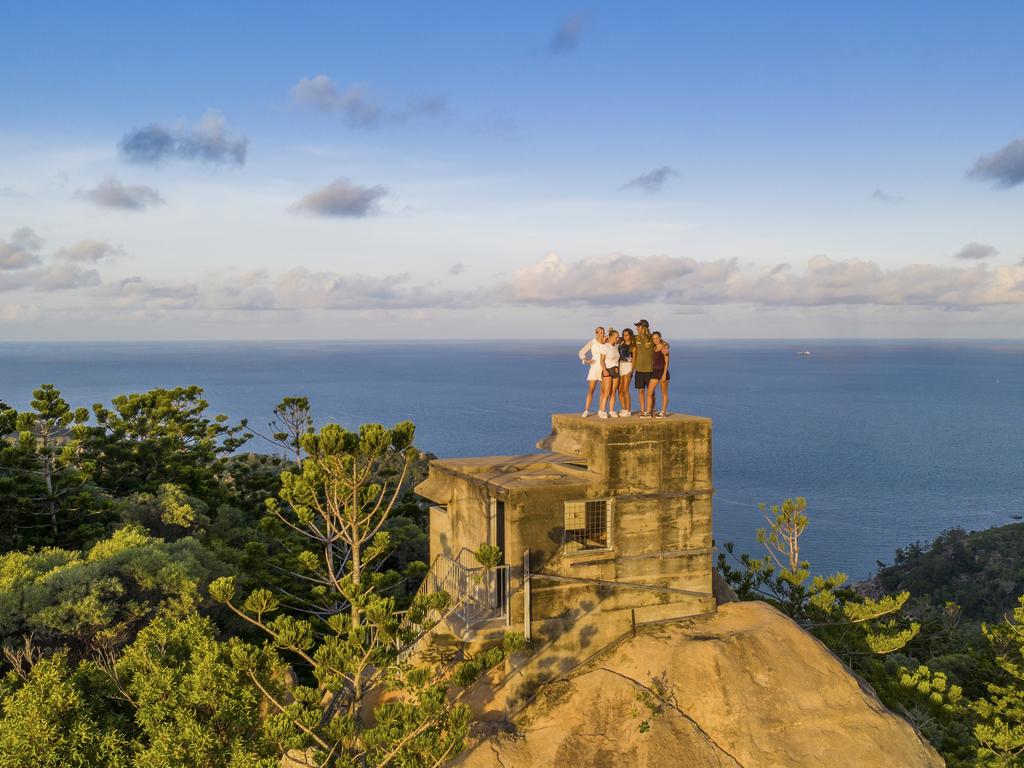 The Forts Walk is one of the most popular trails on the island. Picture: Getty Images