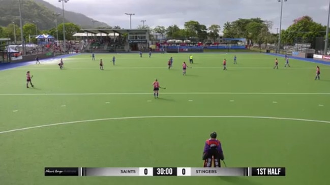 REPLAY: Cairns Hockey - Women's B Grade Grand Final - Saints vs Stingers