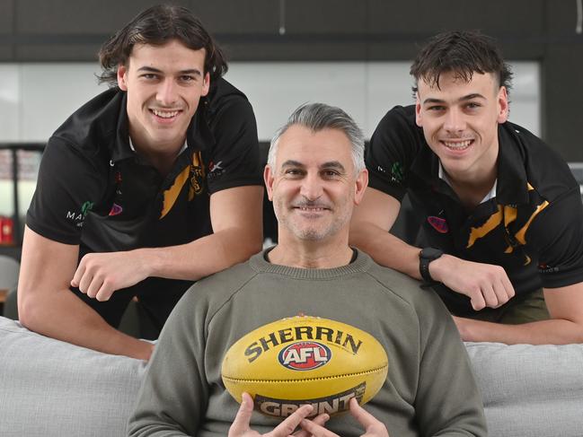 The Camporeale brothers are still likely to land at Carlton. Picture: Keryn Stevens