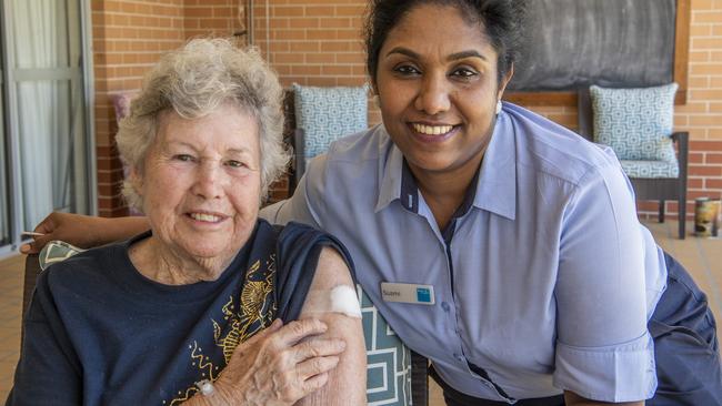 Aged care facility receives city’s first Pfizer vaccines