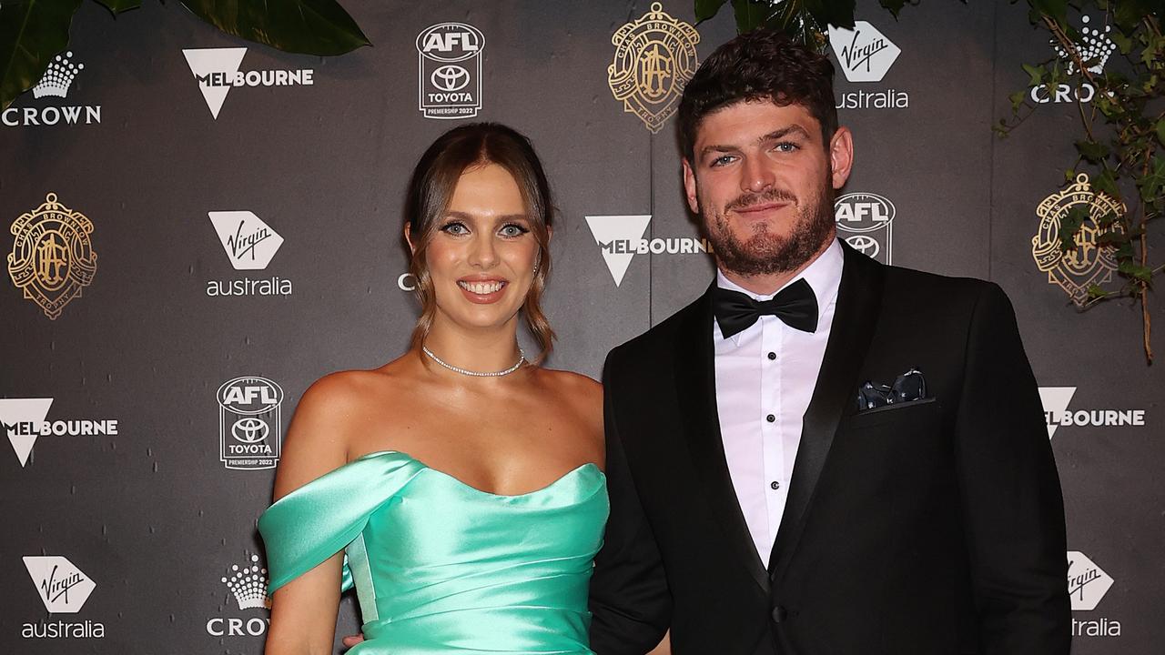 Angus Brayshaw engaged to AFL icon’s daughter