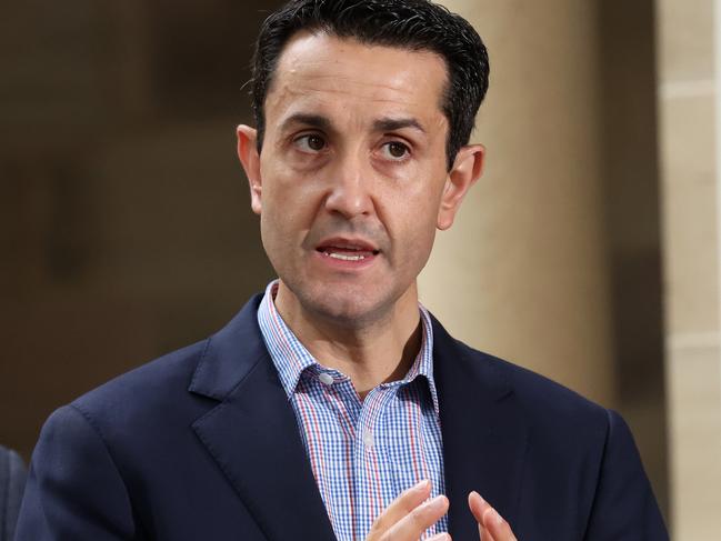 Leader of the Opposition David Crisafulli, Parliament House, Brisbane. Picture: Liam Kidston