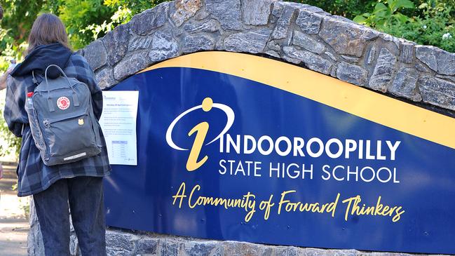 Indooroopilly State High School will close after a student tested positive to Covid.