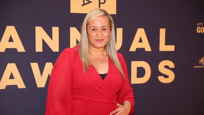 Shonee Samia at the Screen Forever SPA Awards at The Star Gold Coast for Gold Coast at Large. Picture, Portia Large.