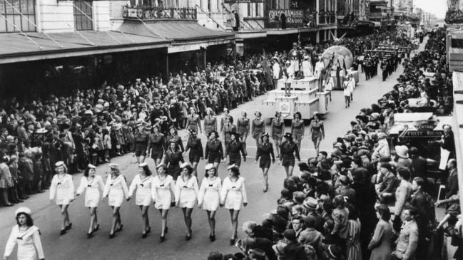 Eileen is the fourth girl in from the right in the back row. (Copyright The Advertiser photo Krischock)