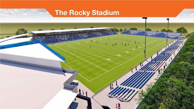 The Federal Government will commit $23 million towards building the Rocky Stadium at Victoria Park.