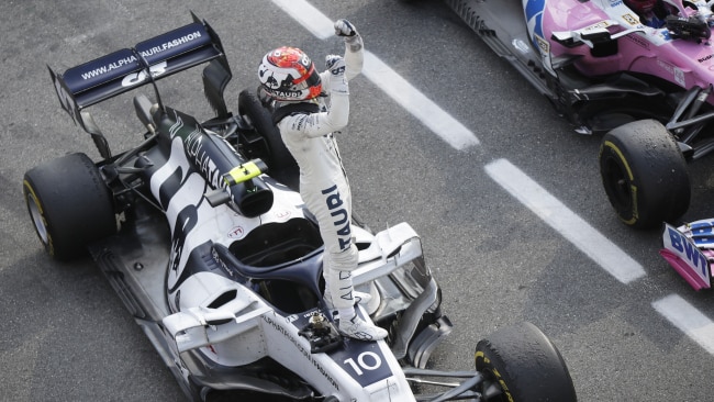 Pierre Gasly - race winner.