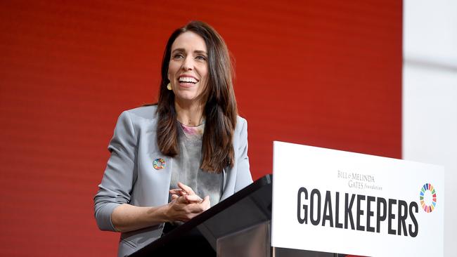 New Zealand Prime Minister Jacinda Ardern, who deplored “fierce nationalism” and argued for a more “globalist” view in New York City. Picture: Mike Lawrence/Getty