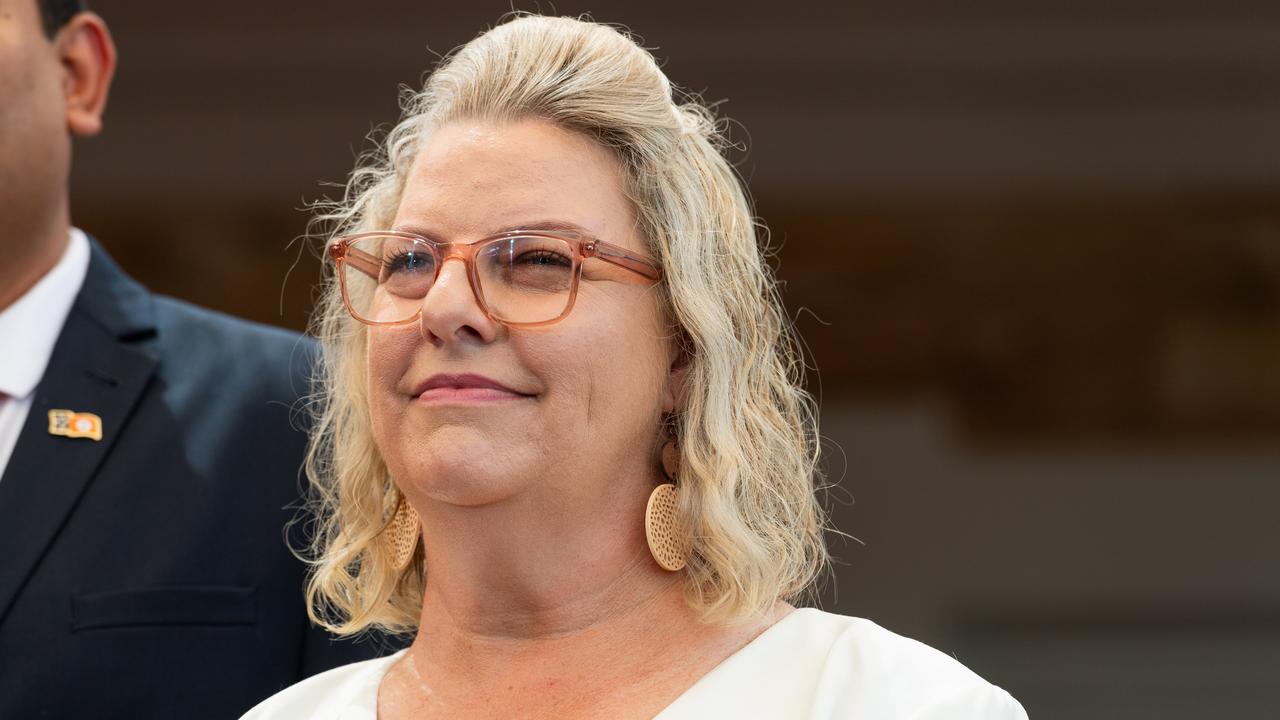 Marie-Clare Boothby as the new NT Cabinet is sworn in at Government House. Picture: Pema Tamang Pakhrin