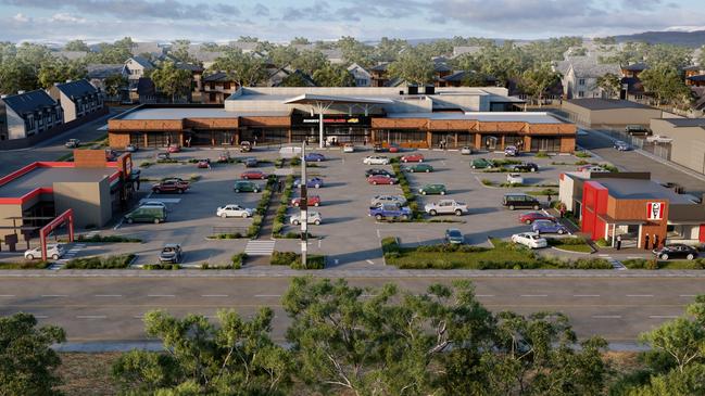 Artist's impression of the $25m Hendon Central centre. Picture: Supplied by Thirteen Commercial