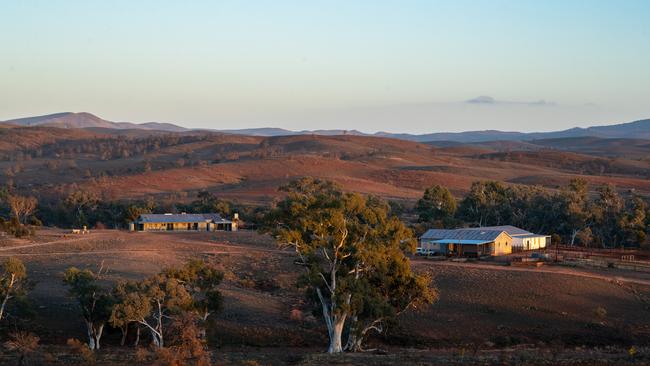 Holowiliena Station in the stunning Flinders Ranges. Picture: Matt Turner