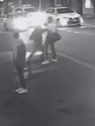 CCTV footage shows the moment Jackson unleashed a flurry of punches on Sateki Tuitavake.