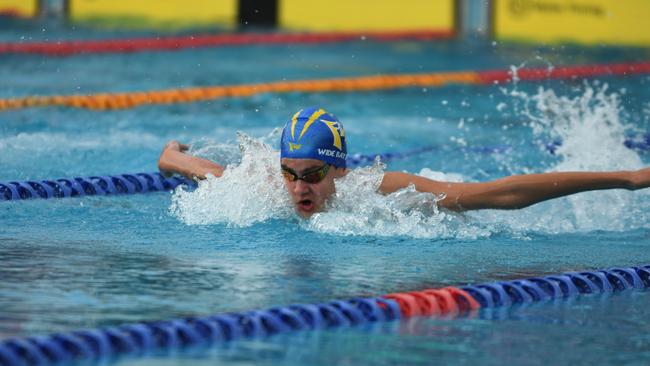 Gympie region champions of the pool: Lochlan Maher from Gympie Gold Fins. Photo: Contributed