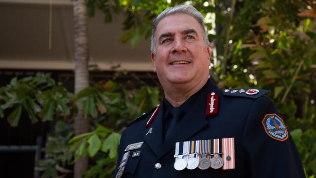 NT Police Commissioner Michael Murphy has assured Territorians : ‘I’m not going anywhere’ following the resignation of the Queensland Police Commissioner on Tuesday. Photo by PEMA TAMANG PAKHRIN