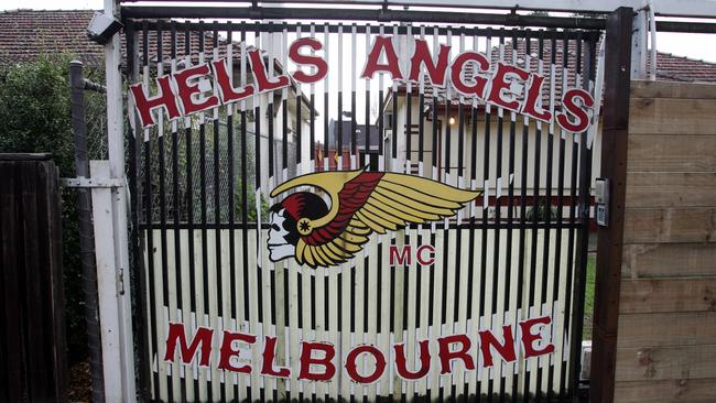 Hells Angels Motorcycle Club Headquarters in Fairfield, Melbourne.