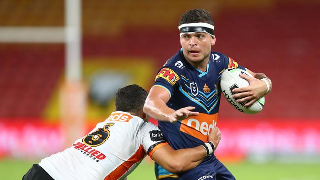 Ashley Taylor got his groove back against the Tigers. Picture: Getty