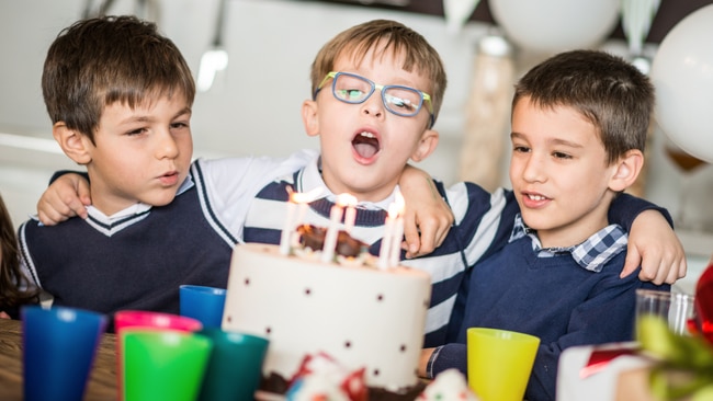 Lorraine and Greg threw a combine birthday party for their two sons. Picture: iStock