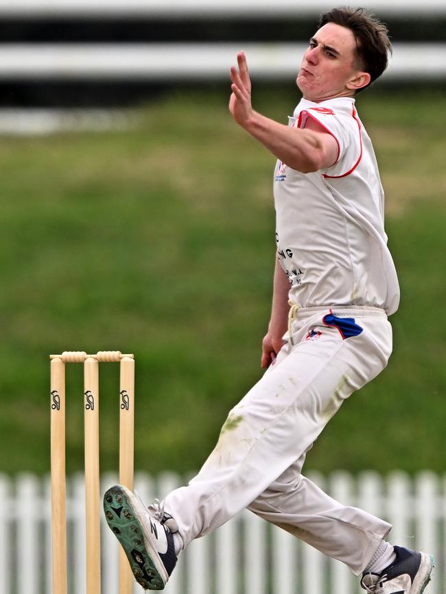 Port Melbourne’s Ben Lucas. Picture: Andy Brownbill