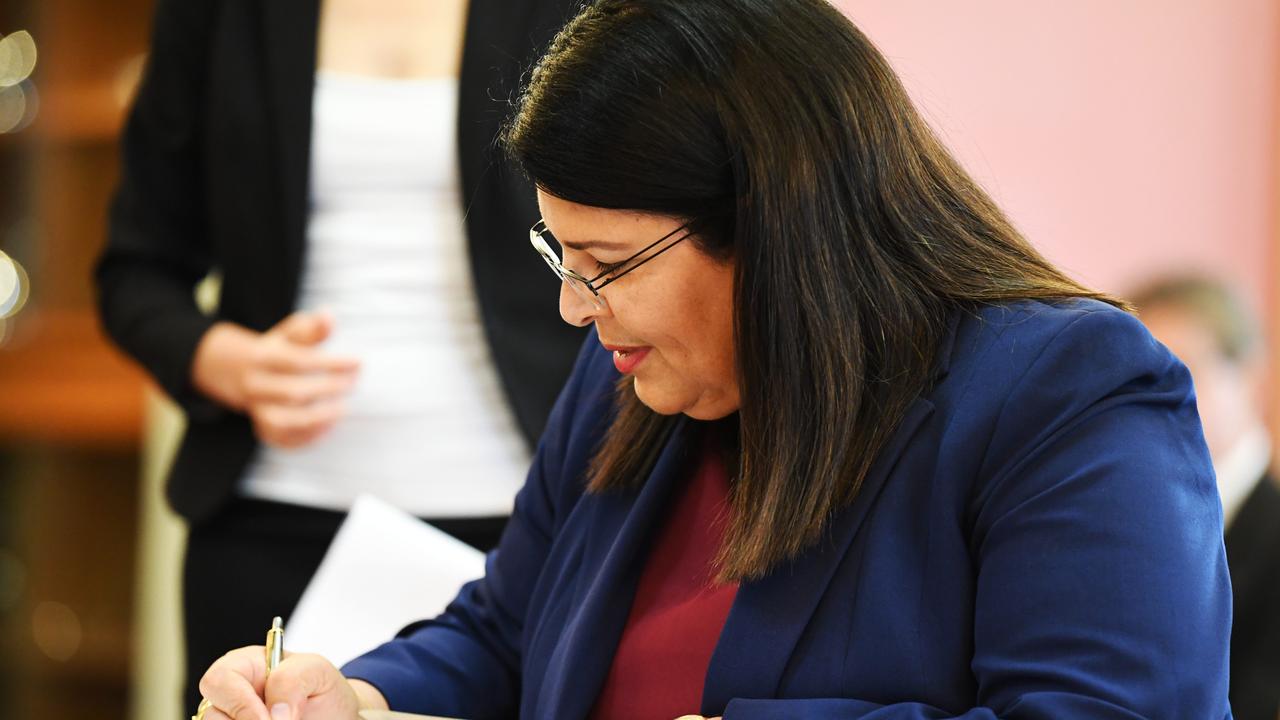 Palaszczuk Govt Swearing In