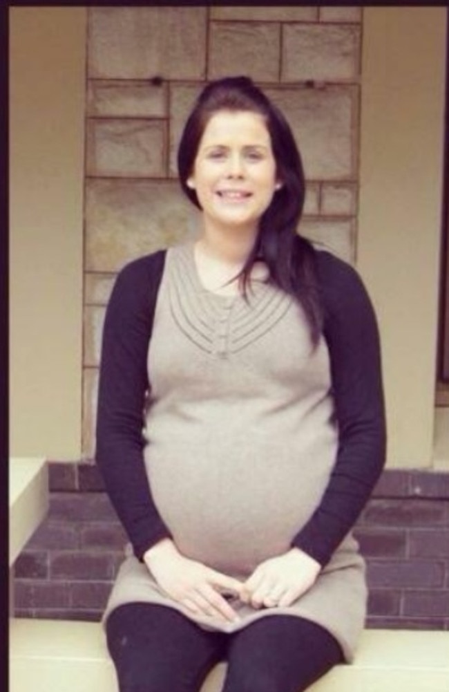 When Sophie Guidolin was pregnant with her first child, she was diagnosed with gestational diabetes. Picture: Supplied
