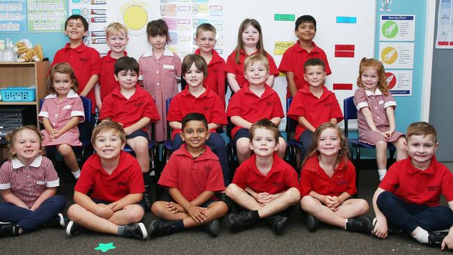 Roslyn Primary School Class 2 Prep WB Back row L-R: Arlo Narsey, Archie Atkins, Luna Hume, Reuben Wilson, Audrey Gathercole, Rayansh Chinthapalli. Middle row: Pippa Mccallum, Riften Jurcic, Archie Ross, Owen Collins, leo Payne, Freda Van Kruijsbergen. Front row: Willow Reader, Jett Pavlovski, Om Patel, Alfie Carr, Zef Roffey, Saul Tillinger.
