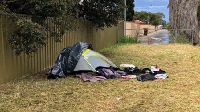 There is a growing homelessness problem in Adelaide and across the country. Picture: 7 News