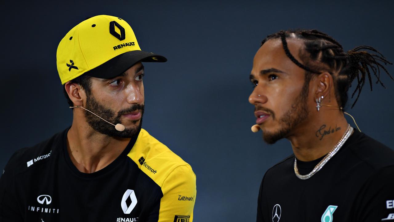 Lewis Hamilton and Daniel Ricciardo appear to be the big potential movers.