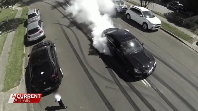 Wedding burnouts on suburban Sydney street land a driver in court ...