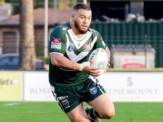 Penrith junior Joe Vaegaau currently plays for the St Marts Saints in the Ron Massey Cup.