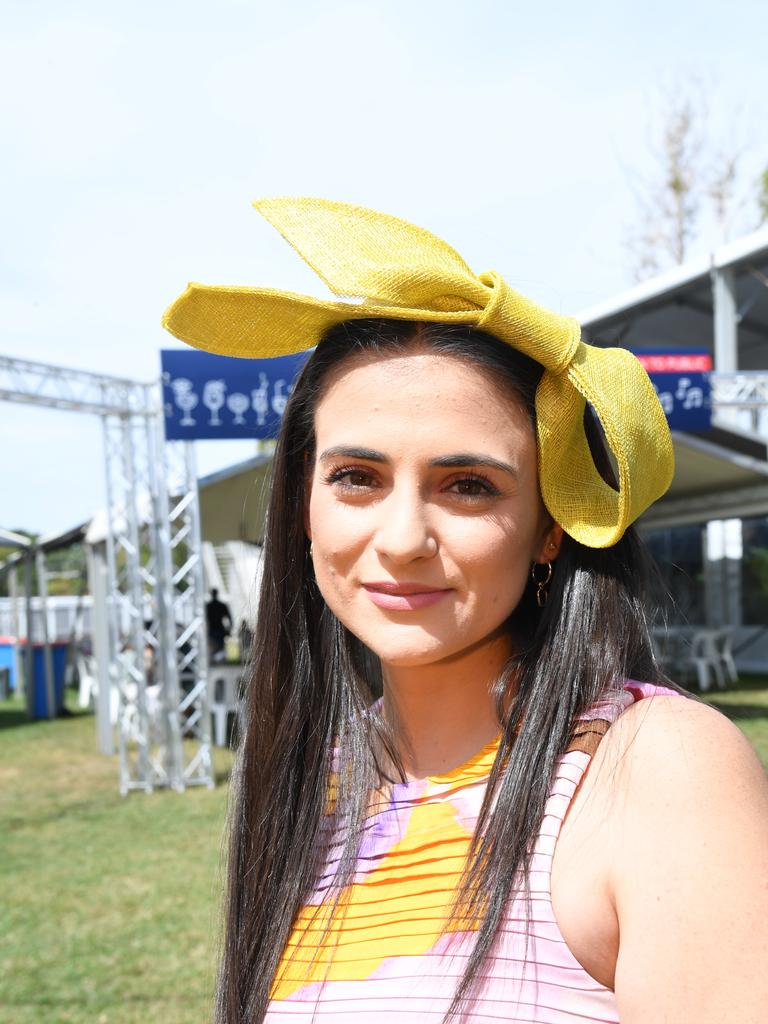 Dannielle Spinella at the Bridge Toyota Ladies’ Day. Picture: (A)manda Parkinson