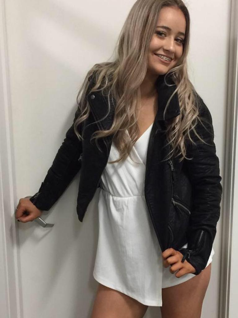 Charli Gowland is accused of throwing the cat. Picture: Facebook/Charli Gowland