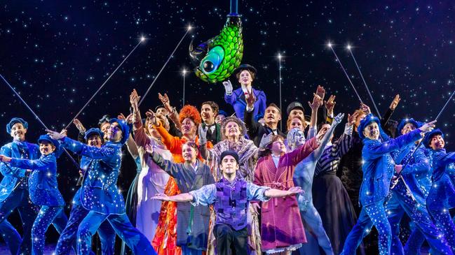 Mary Poppins is among the shows in Australia being promoted by TEG Group’s Ticketek. Picture: Daniel Boud