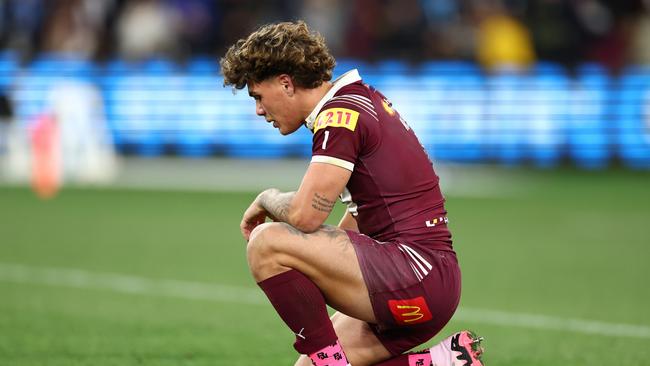 Reece Walsh had a tough outing at the MCG. (Photo by Quinn Rooney/Getty Images)