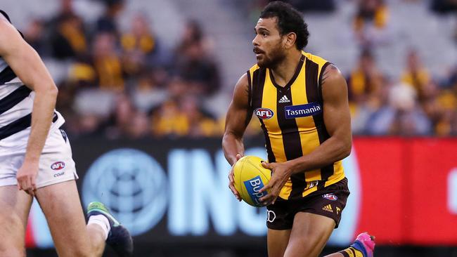 Will Cyril Rioli play in Round 1? Picture: Michael Klein