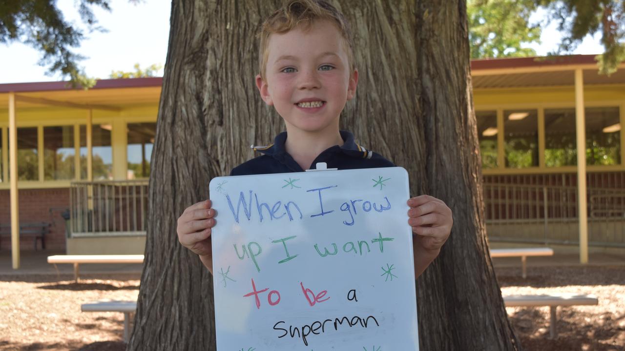 My First Year - South Wagga Public School students say what they would like to be when they grow up . Picture: Sam Turner