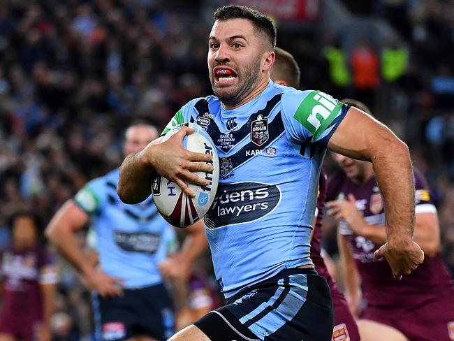 THE BEST OF THE BEST: James Tedesco of the NSW Blues took out the Wally Lewis Medal for his unstoppable efforts in this years Origin Series.