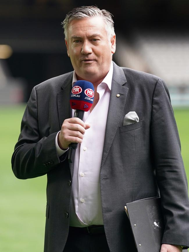 When Eddie McGuire had the chance to say bon voyage to Nathan Buckley and his buddy, Brenton Sanderson, he went missing.