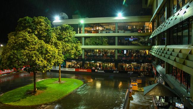 Rain delays Manikato Stakes Night at Moonee Valley Racecourse. Picture: Getty Images