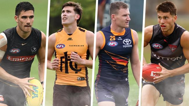 January AFL pre-season track stars