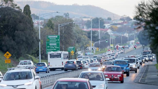 The Brooker Highway is one of five locations where a new electronic highway signboard will soon be installed. Picture: PATRICK GEE