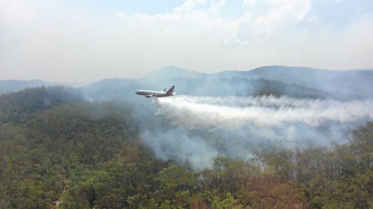 The Deepwater, Baffle Creek and Rules Beach fires . Picture: QLD Fire and Emergency Services